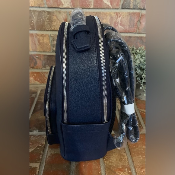 MCM all leather small backpack NWT - MMKCAVE07B1001 - Picture 5 of 7